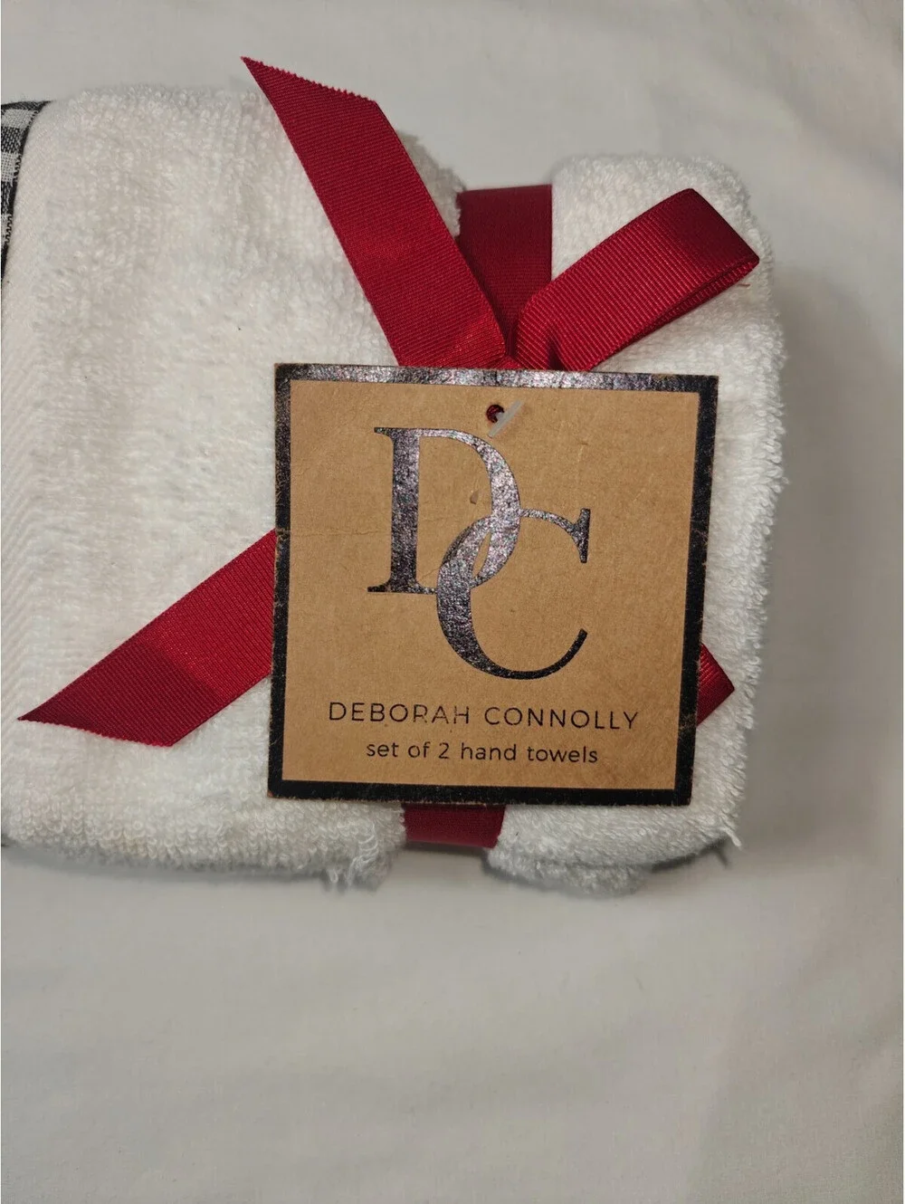 Deborah Connolly Designs Hand Towels Set NWT